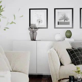 Dolores Tischleuchte, Höhe 40 cm von By Rydéns in Rookgrijs – Produktfoto 3 von 5