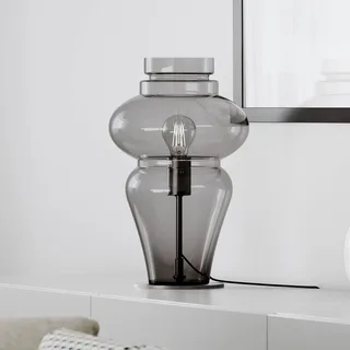 Dolores Tischleuchte, Höhe 40 cm von By Rydéns in Rookgrijs – Produktfoto 1 von 5