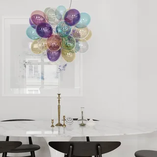 Gross glass pendant lamp, bumpy, 50 cm by By Rydéns in Multicolour – product photo 3 of 3