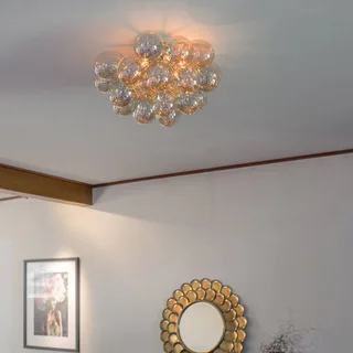 Gross loftlampe, 50 cm fra By Rydéns i Amber – produktbillede 2 af 2