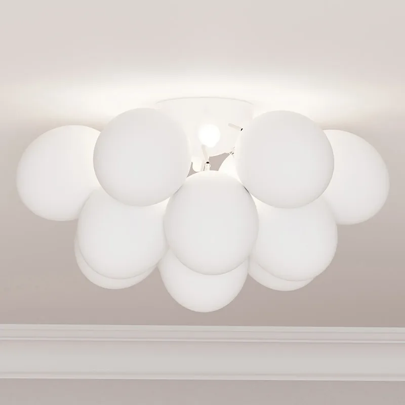 Brutto Decke Ø30cm Weiß von By Rydéns – Produktfoto