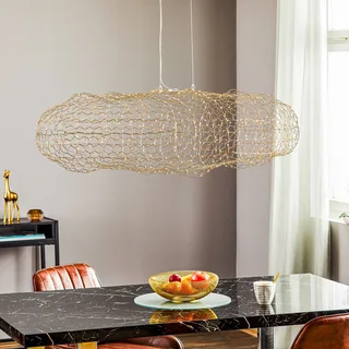 Hayden LED-hængelampe, 115 cm fra By Rydéns i Guld – produktbillede 2 af 5