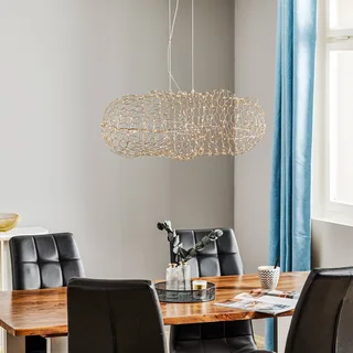 Hayden LED-hængelampe, 76 cm fra By Rydéns i Guld – produktbillede 2 af 5