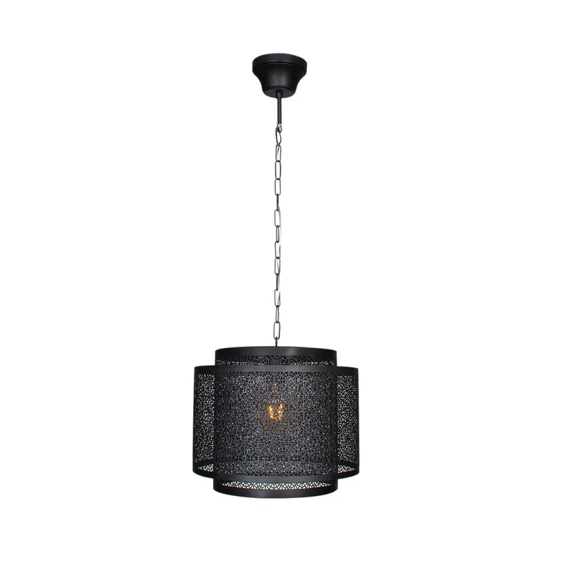 Hermine hanglamp de By Rydéns en Noir – photo produit