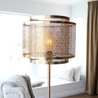 Hermine lampadaire, laiton de By Rydéns en Mat messing – photo produit 4 sur 5