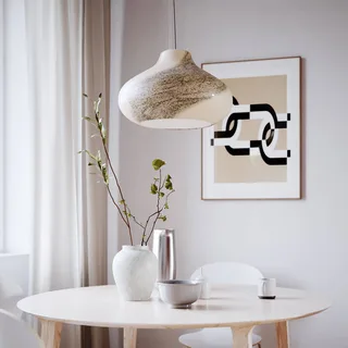 Mira Pendelleuchte Ø45 Nature von By Rydéns in Natur, Beige, Schwarz – Produktfoto 2 von 3