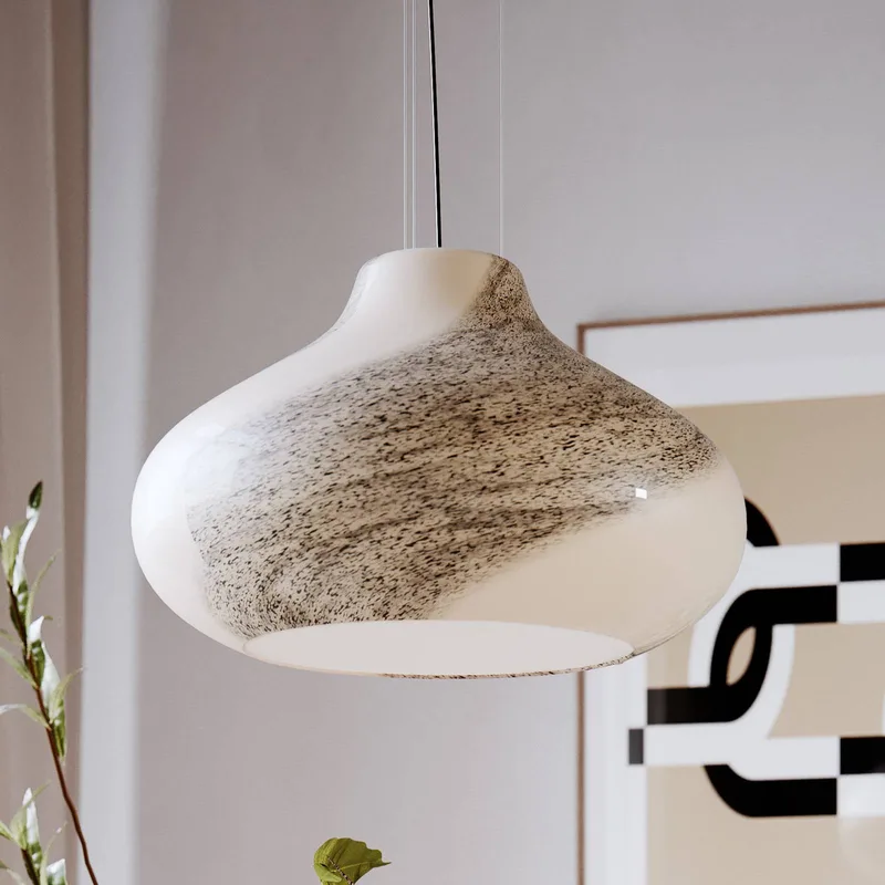 Mira Pendelleuchte Ø45 Nature von By Rydéns in Natur, Beige, Schwarz – Produktfoto 1 von 3