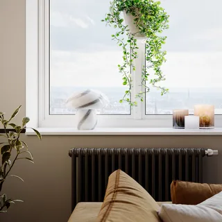 Mira Mushroom Lampe de Table H30 Hvid/Noir de By Rydéns en Noir, Blanc – photo produit 3 sur 3