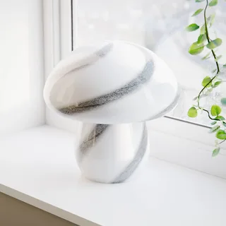 Mira Mushroom Lampe de Table H30 Hvid/Noir de By Rydéns en Noir, Blanc – photo produit 1 sur 3