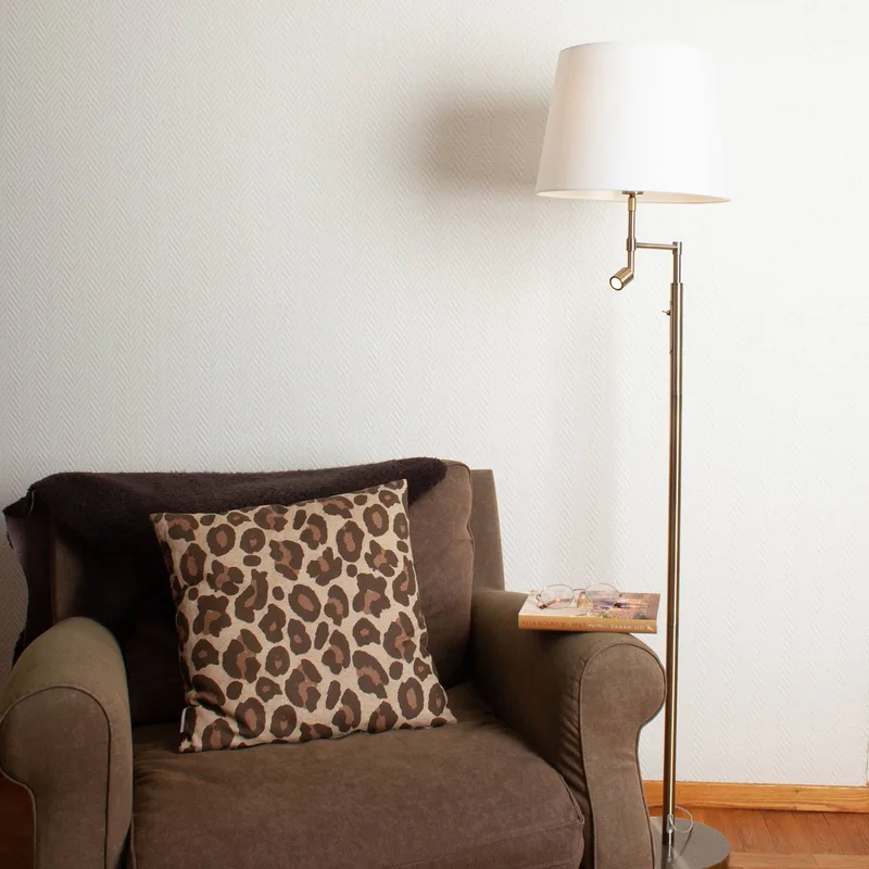 Orlando golvlampa läslampa antik/beige från By Rydéns i Antiek, Beige – produktbild 2 av 2