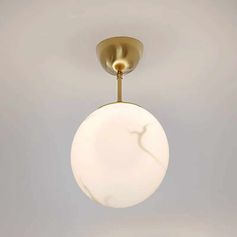 Suspension Bellagio Ø25 cm Laiton-blanc de By Rydéns en Blanc, Laiton – photo produit