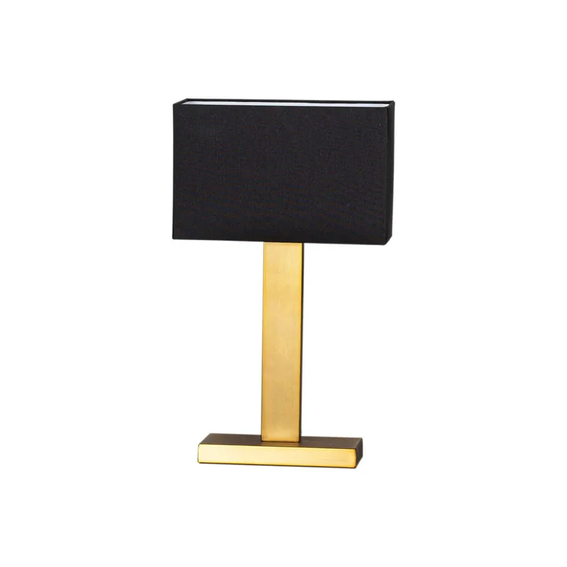 Prime bordslampa höjd 47 cm guld/svart från By Rydéns i Guld, Svart – produktbild