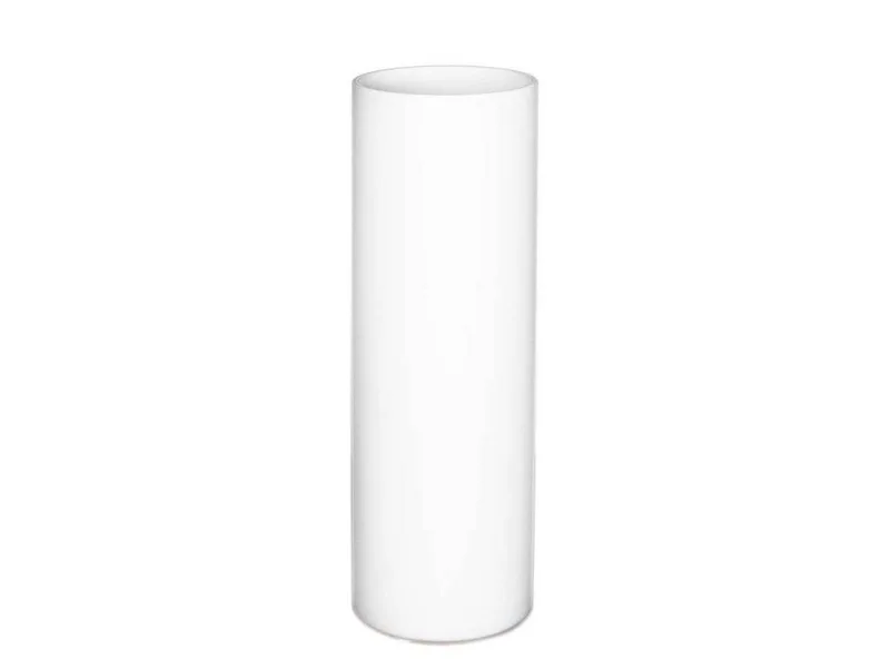 Bordlampe Flake, højde 30 cm, glas, E27 fra By Rydéns i Hvid – produktbillede