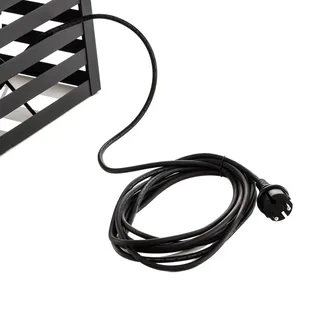 Terraslamp Yankton in lantaarnvorm van By Rydéns in Zwart, Transparant – productfoto 4 van 4