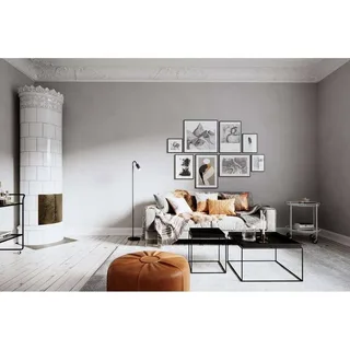 vloerlamp Curve, metaal, GU10 van By Rydéns in Matzwart – productfoto 1 van 2
