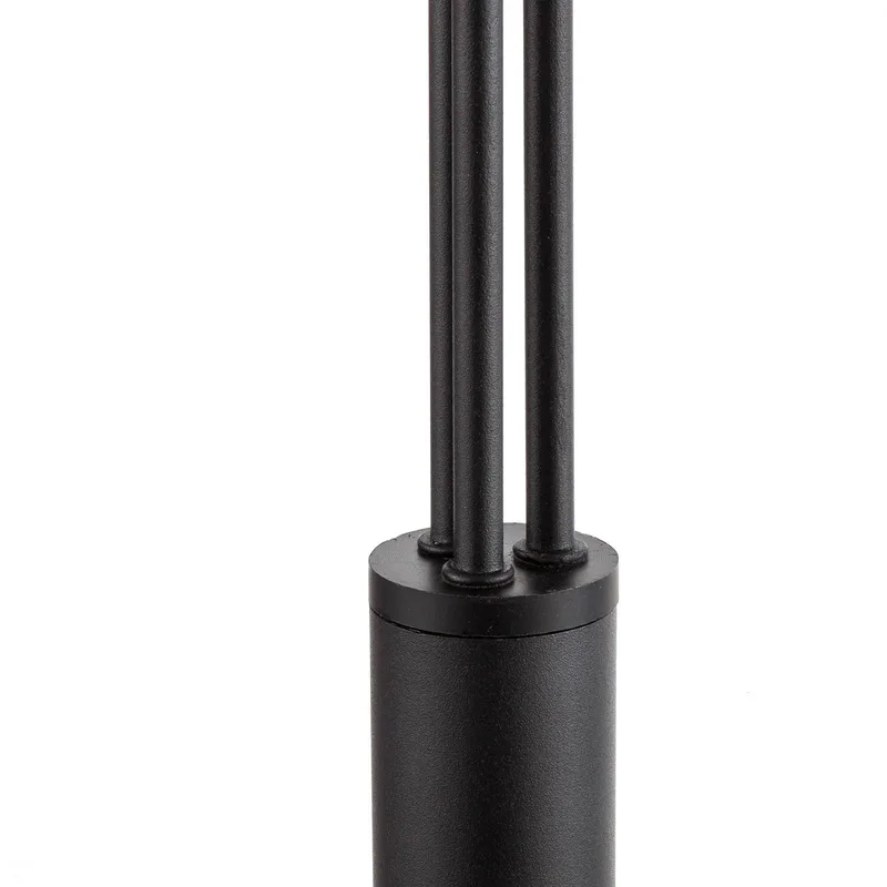 vloerlamp Foggy, 3-lamps, zwart van By Rydéns in Zwart, Grijs, Wit – productfoto 4 van 5