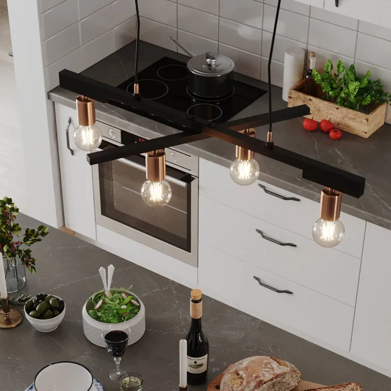 Lampe à suspension Zeona Noir mat de By Rydéns en Zandzwart – photo produit 3 sur 3