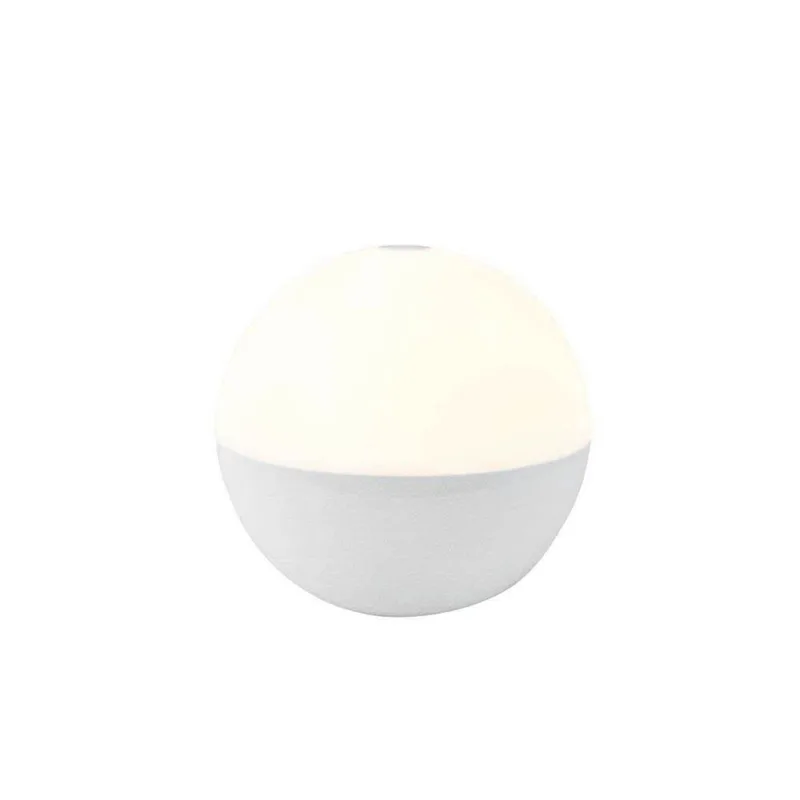 Alba LED tafellamp op batterijen, wit, dimbaar. IP44 de Dyberg Larsen – photo produit