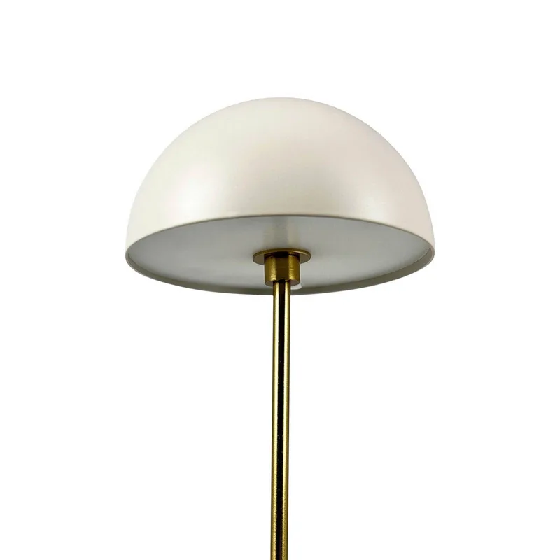 ALONG LED mini tafellamp beige/messing – set van 3 de Dyberg Larsen en Beige, Laiton – photo produit 5 sur 5
