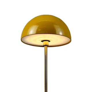 ALONG LED mini tafellamp curry/turquoise – set van 3 de Dyberg Larsen en Curry, Laiton, Turquoise – photo produit 4 sur 5