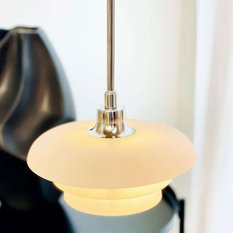 Ava hanglamp, Ø 20 cm, wit, opaalglas de Dyberg Larsen – photo produit