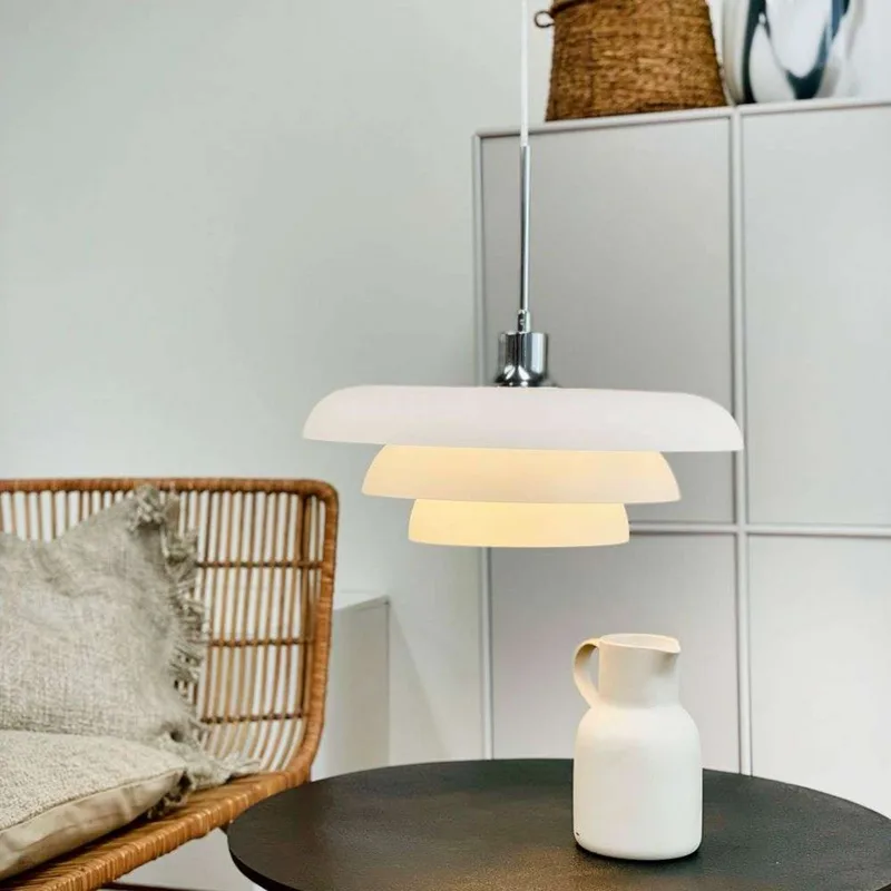 Ava hanglamp, Ø40 cm, wit, opaalglas van Dyberg Larsen – productfoto