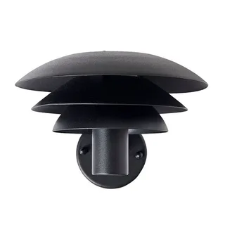DL20 Applique d'extérieur Noir mat de Dyberg Larsen en Noir – photo produit 2 sur 2