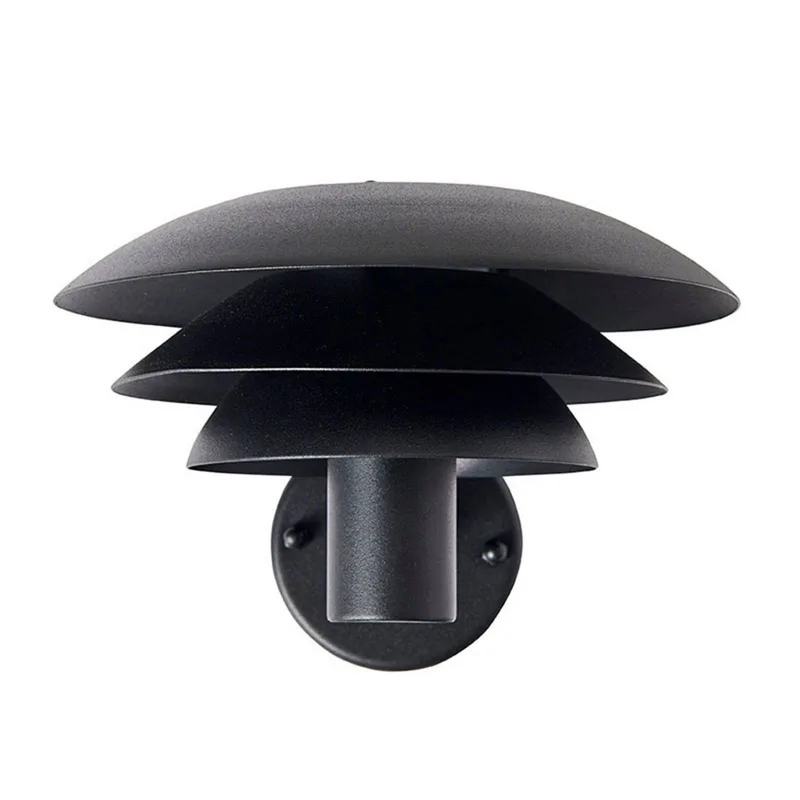 DL20 Applique d'extérieur Noir mat de Dyberg Larsen en Noir – photo produit 2 sur 2