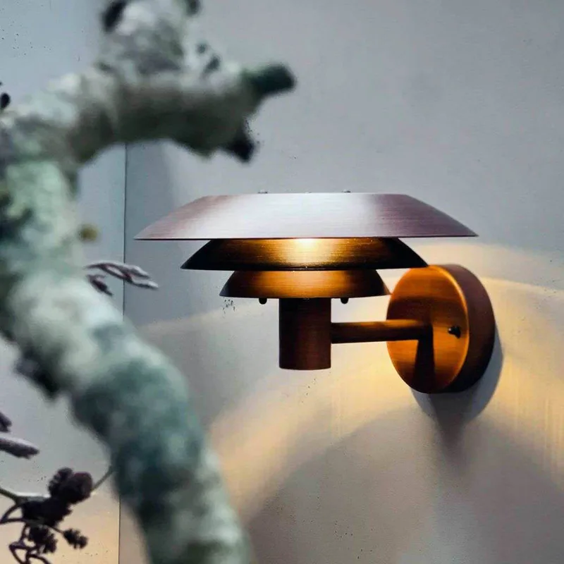 utomhusvägglampa DL25, kopparfärgad från Dyberg Larsen i Koppar – produktbild 5 av 5