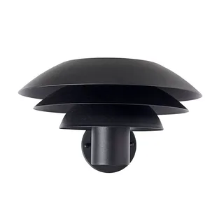 buitenwandlamp DL25 Ø 25 cm fra Dyberg Larsen i Sort – produktbillede 2 af 3
