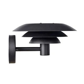 buitenwandlamp DL25 Ø 25 cm fra Dyberg Larsen i Sort – produktbillede 3 af 3