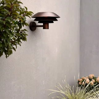 buitenwandlamp DL31, Ø 31 cm von Dyberg Larsen in Antiek koper – Produktfoto 2 von 2