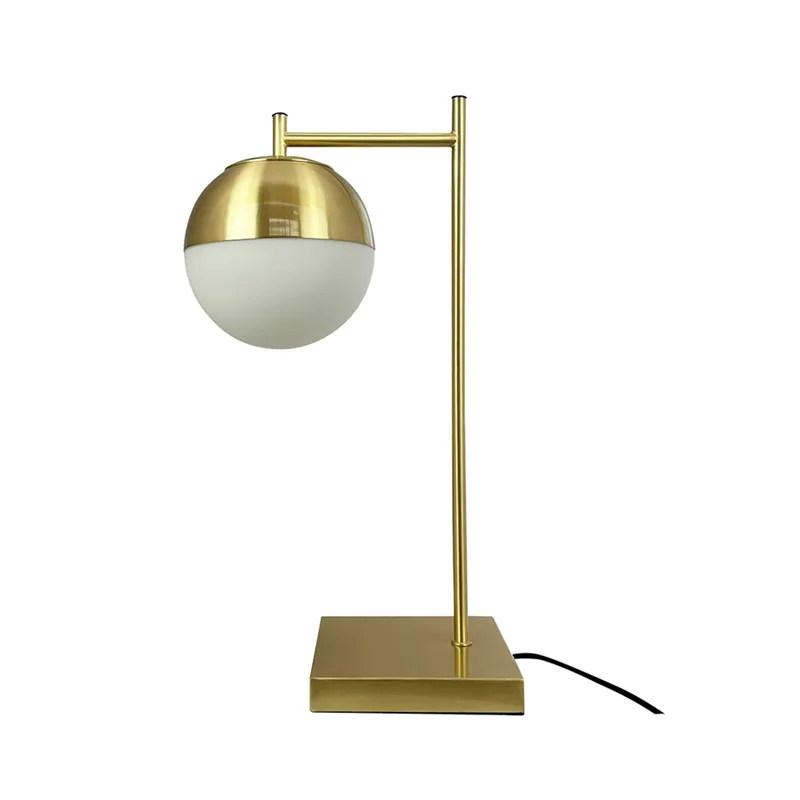 Caen tafellamp, metaal, hoogte 45 cm de Dyberg Larsen – photo produit