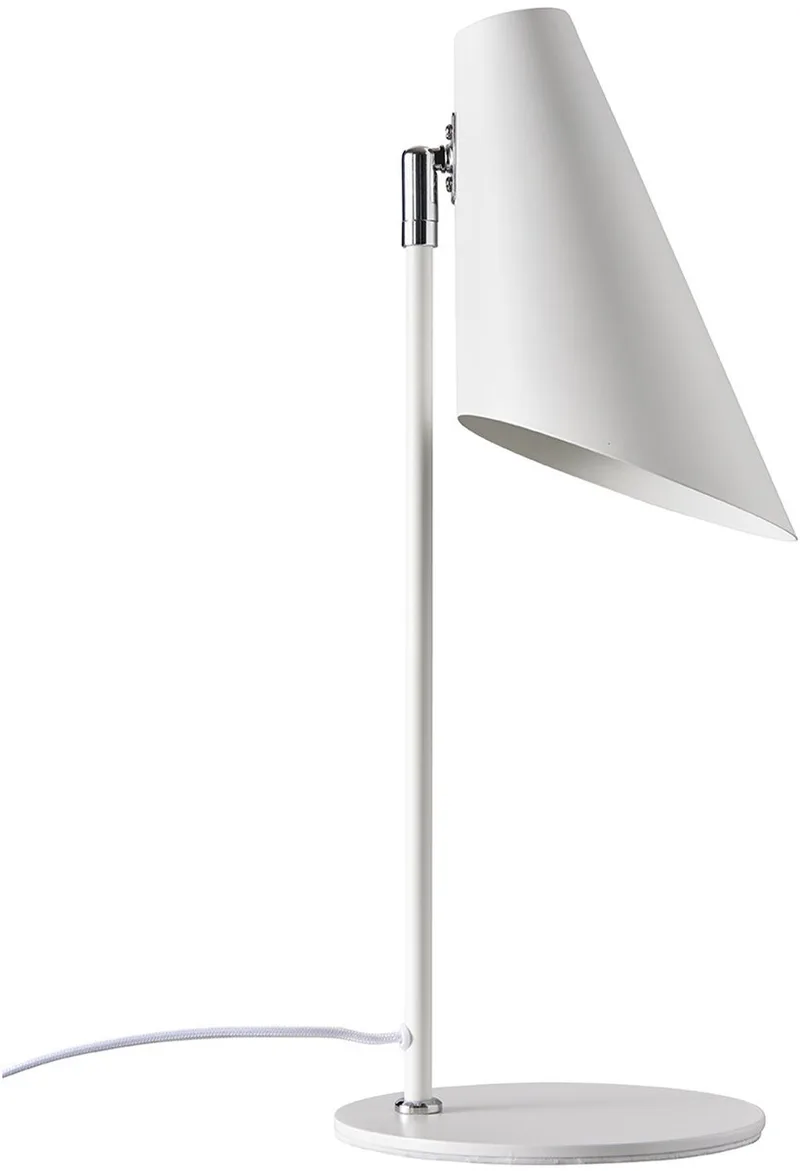 Cale bordslampa av metall vit från Dyberg Larsen i Vit – produktbild