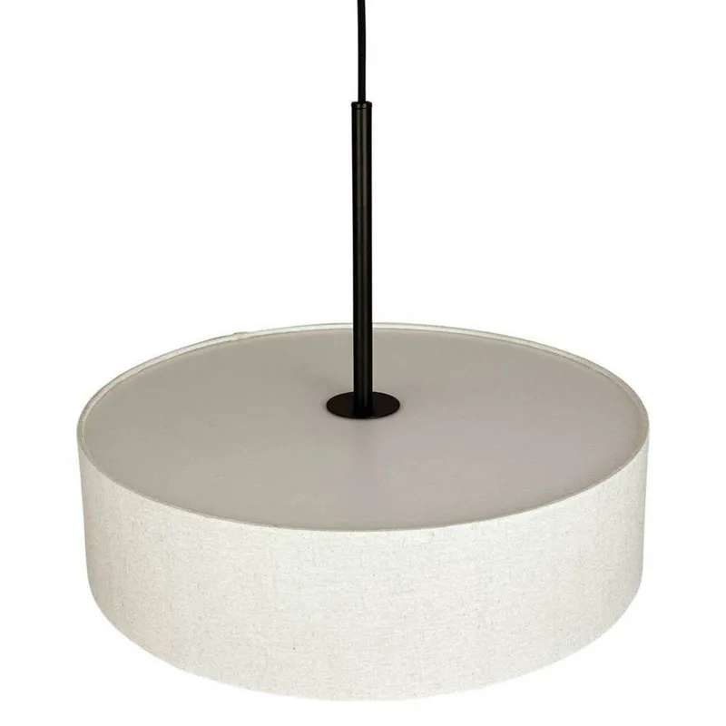 Suspension en métal et tissu noir/blanc de Dyberg Larsen en Naturel, Noir – photo produit 2 sur 5