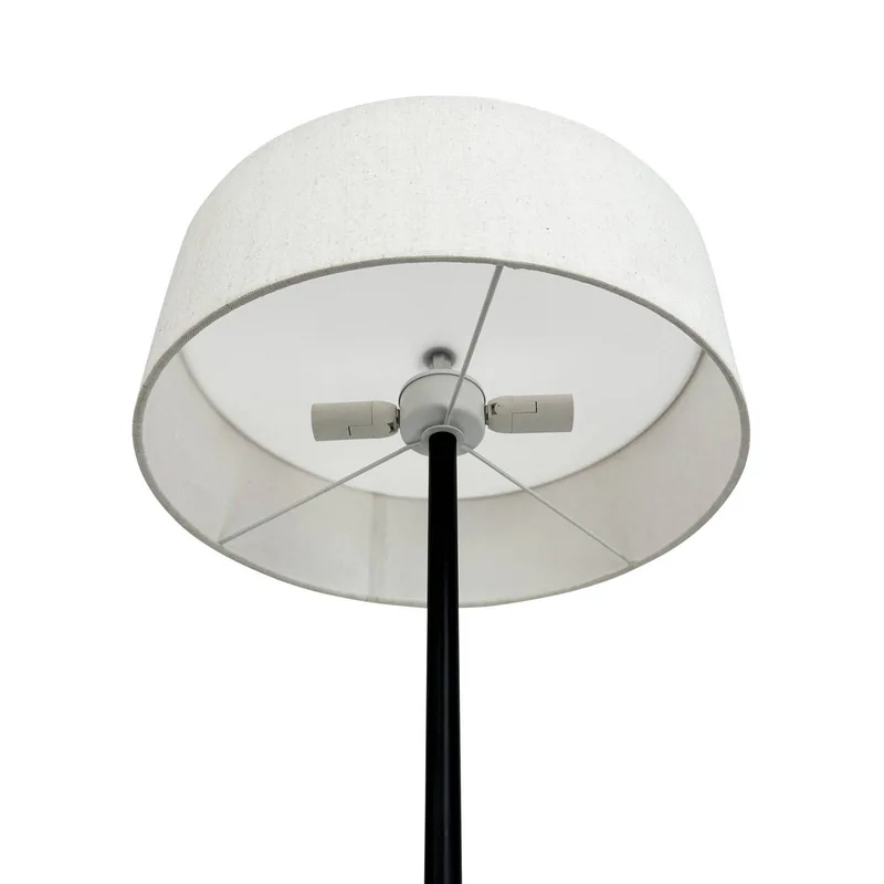 Calix vloerlamp met stoffen kap från Dyberg Larsen i Natur, Svart – produktbild 3 av 5