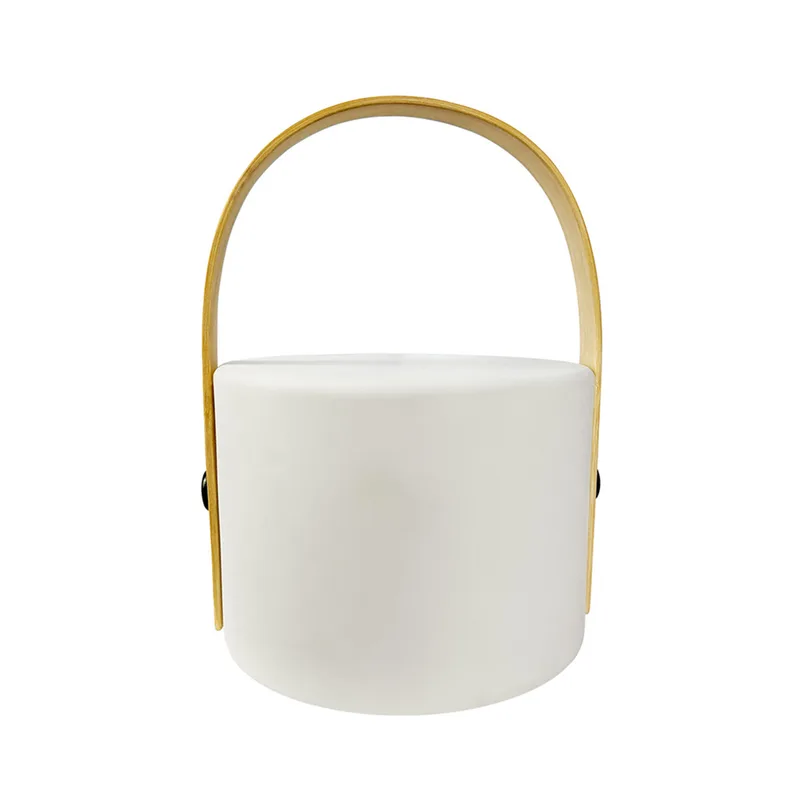 Carry tafellamp met zonnecel, wit/naturel by Dyberg Larsen – product photo