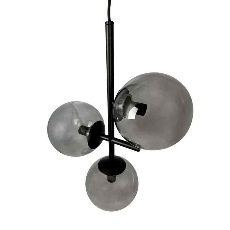 Como hanglamp, rook/zwart, 3-lamps de Dyberg Larsen – photo produit