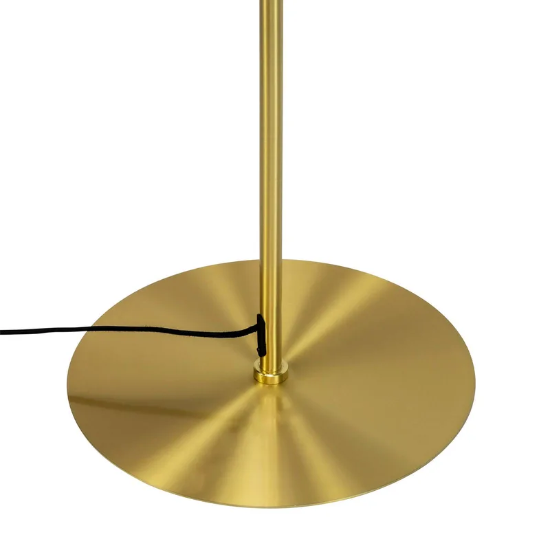 Como vloerlamp, 4-lamps, messing de Dyberg Larsen en Laiton, Rookgrijs – photo produit 3 sur 3