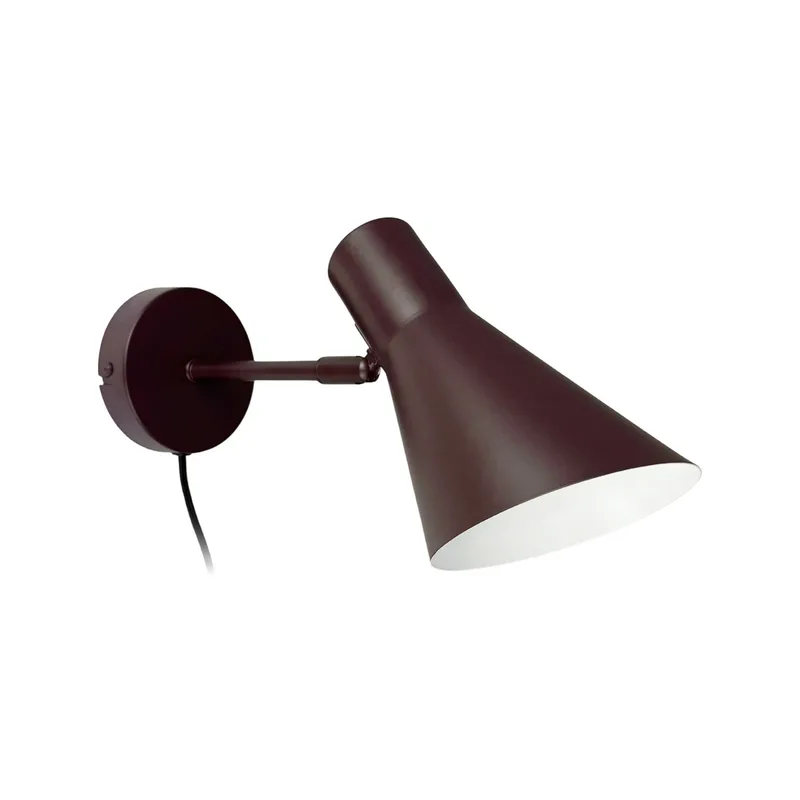 DL12 wandlamp, bruin, E27, metaal fra Dyberg Larsen – produktbillede