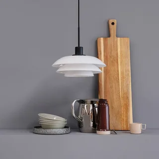 DL20 Suspension Opal/Black de Dyberg Larsen en Noir, Opaal – photo produit 2 sur 4