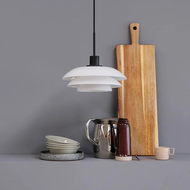 DL20 Suspension Opal/Black de Dyberg Larsen en Noir, Opaal – photo produit 2 sur 4