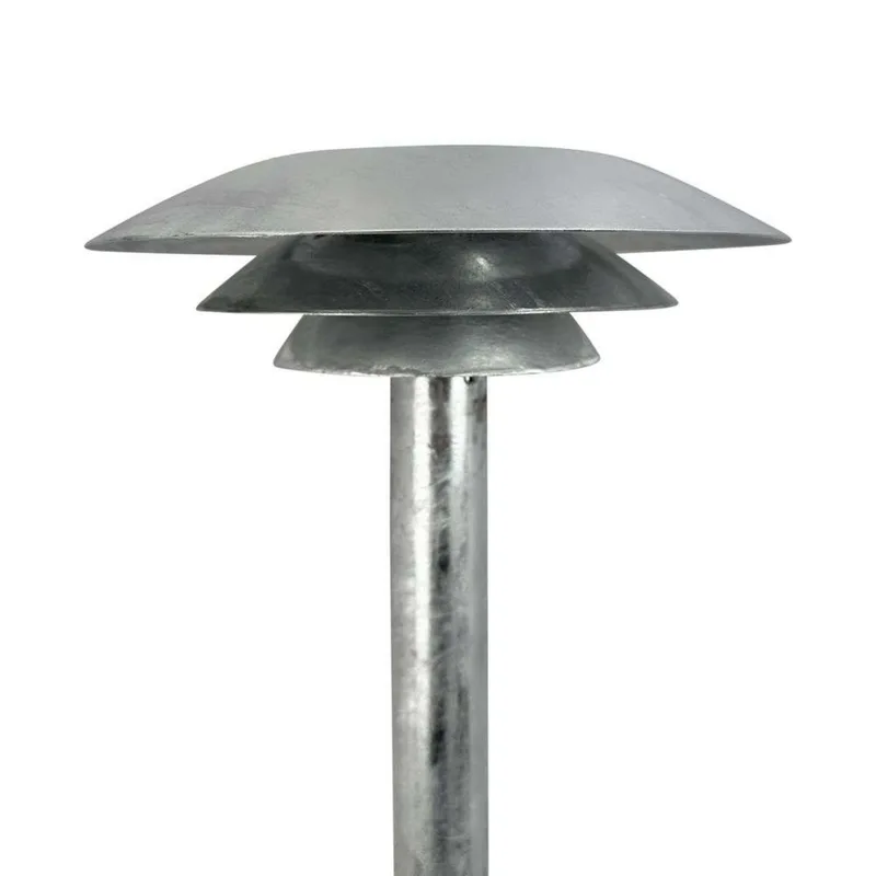DL25 Tuinlamp voor buiten, gegalvaniseerd, 90 cm fra Dyberg Larsen – produktbillede