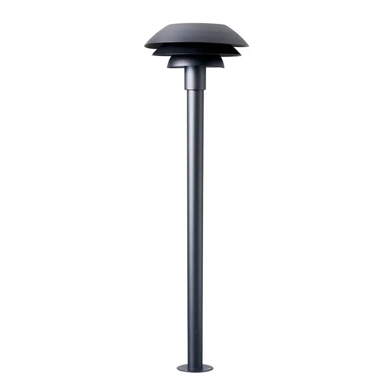 DL31 Outdoor meerpaal Ø 31cm de Dyberg Larsen en Noir – photo produit