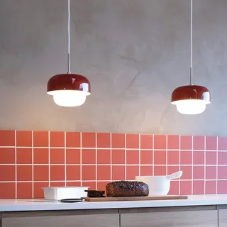 Haipot Plafondlamp 23 Cm van Dyberg Larsen in Rood – productfoto 3 van 3