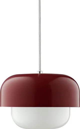 Haipot Plafondlamp 23 Cm van Dyberg Larsen in Rood – productfoto 1 van 3