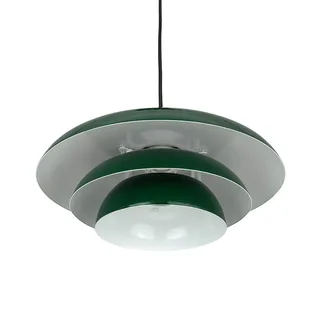 hanglamp Ava, metaal, Ø 31 cm fra Dyberg Larsen i Mørkegrøn – produktbillede 3 af 5