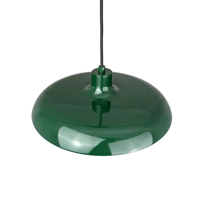 hanglamp Ava, metaal, Ø 31 cm fra Dyberg Larsen i Mørkegrøn – produktbillede 5 af 5