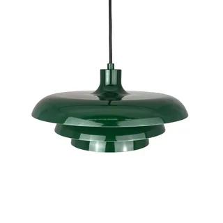hanglamp Ava, metaal, Ø 31 cm fra Dyberg Larsen i Mørkegrøn – produktbillede 4 af 5