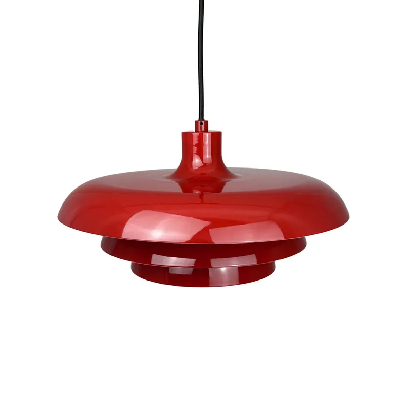 hanglamp Ava, metaal, Ø 31 cm von Dyberg Larsen in Donkerrood – Produktfoto 4 von 5